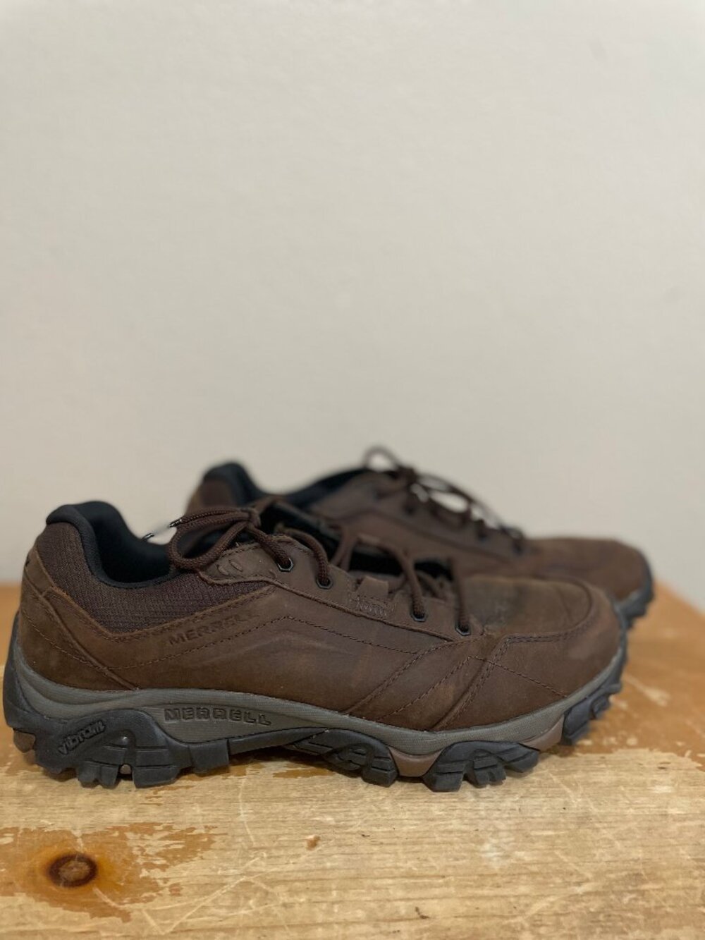 Merrell Moab Adventure J91827 Men's Size 12.5 Brown Black Athletic Hiking Shoes